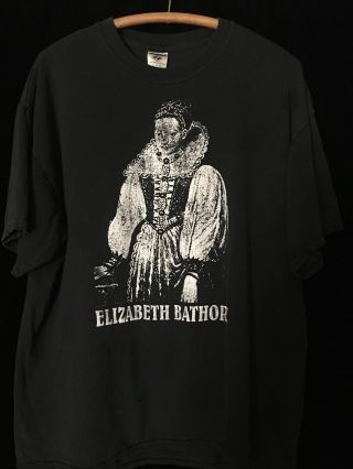 Elizabeth Bathory T Shirt Serial Killer Countess Dracula Metal Music Vampire XL 2