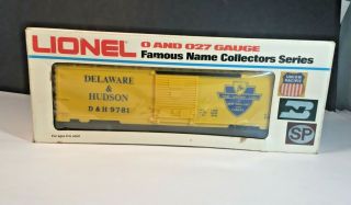 Lionel 6 - 9781 Delaware & Hudson D & H The Bridge Line Boxcar Ln/box