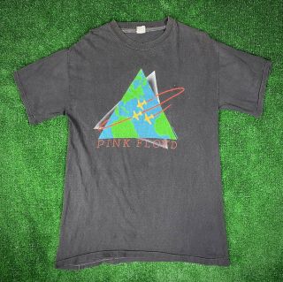 Vintage 1988 Pink Floyd World Tour Concert Single Stitched Shirt Rare L 1987