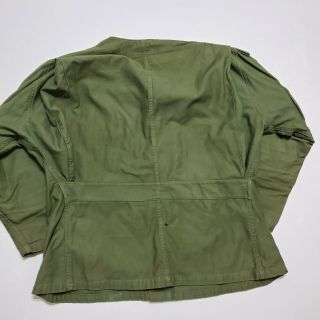 USMC Paded Shooting Coat Vintage Shirt 1950s 60s USA Military Long Range Sniper 3