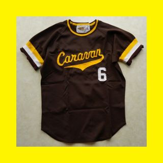 Vintage 70s Baseball Jersey Mount Carmel Caravan Russell Athletic High School