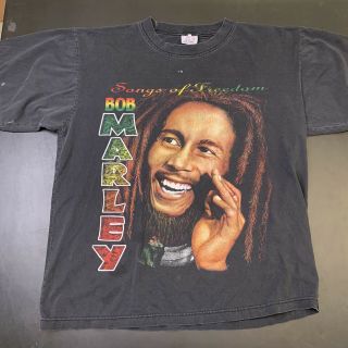 Vintage Bob Marley Rap Tee Xl 90s Reggae Music Hip Hop Graphic Bootleg