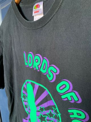 Lords of Acid 90s Hardcore Electronic Vintage Concert T Shirt Medium 2