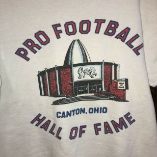 Vintage 1960’s “varsity House” Football Hall Of Fame S/s Sweatshirt - 100 Cotton