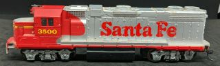 Life - Like Santa Fe 3500 Diesel Locomotive Red / Silver,  Ho,  Vintage,  For Repair