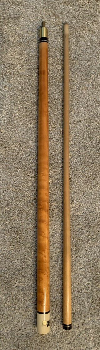 Helmstetter Pool Cue Rare Collectible Stick Wood Vintage