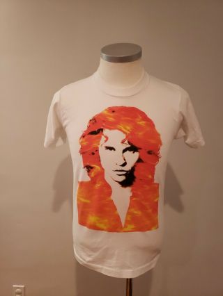 Vtg 1991 The Doors Movie Promo T - Shirt,  Val Kilmer,  Oliver Stone,  Screen Stars M