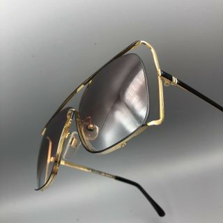 Vintage Tura Md 449 Rimless Oversized 80’s Japan Sunglasses With Sun Lenses