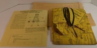 Vtg 1960s Yellow Pages Dress Paper Advertising Pop Art Rare Telephone Book