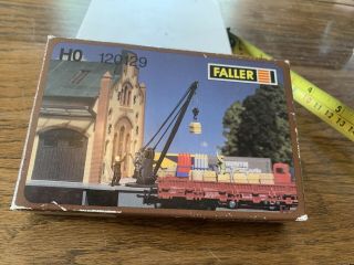 Faller Ho Scale 1:87 Loading Crane Building Kit 120129
