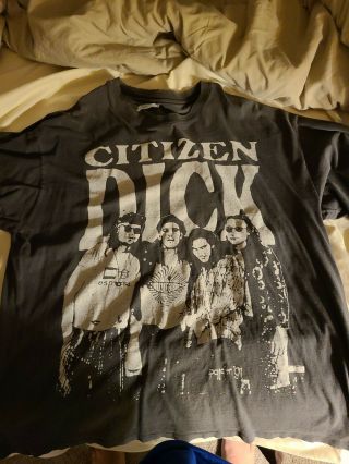 1992 Citizen Dick Band From Singles Movie Vintage T - Shirt Soundgarden Pearl Jam