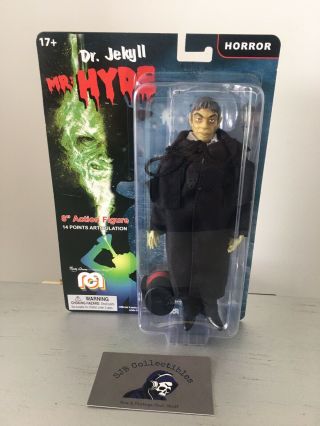 Mego Horror Dr Jekyll Mr Hyde 8” Action Figure