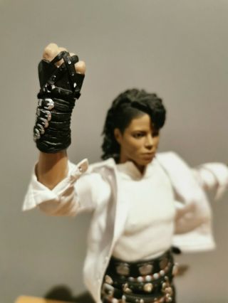 Rare 1/6 custom Michael Jackson Who ' s BAD Figure Doll 3