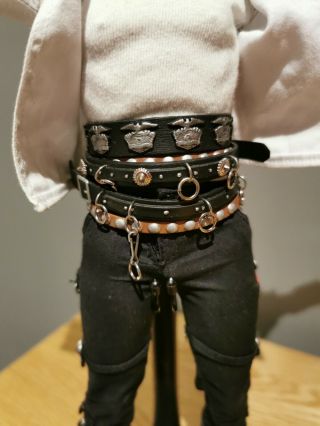 Rare 1/6 custom Michael Jackson Who ' s BAD Figure Doll 4