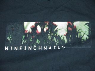 Vintage Nine Inch Nails Nin T Shirt Black Concert The Fragile Tour Nwot Mens Xl