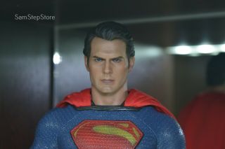 Hot Toys Mms200 Man Of Steel Superman 1/6 Henry Cavill Complete