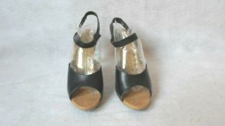 RARE 1980 ' s VINTAGE High Heel CANDIES Sandals Shoes ANKLE STRAP Not Slides 8/9 3