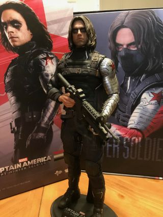 Hot Toys Winter Soldier Bucky Captain America Marvel 1/6 Mms241