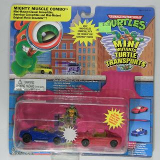 Tmnt Mini Mutants Ninja Turtles Transports Mighty Muscle Combo Moc