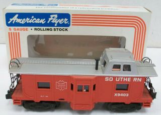 American Flyer 4 - 9403 S Scale Southern Bay Window Caboose Ln/box