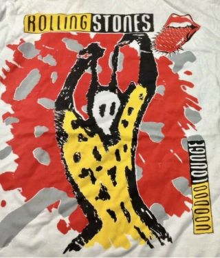 Rolling Stones Rare Vintage 1995 Uk Tour T Shirt Ac/dc Ozzy The Who Beatles 90’s
