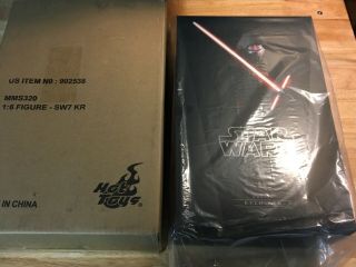 Hot Toys 1/6 Scale Kylo Ren Figure The Force Awakens Mms320