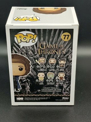 Missandei Game of Thrones NYCC 2019 Limited Edition Funko Pop 77 Protector 3