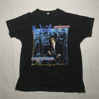 Vtg 1988 Neil Young And The Bluenotes Concert T Shirt Xl Sponsored By Nobody 80s