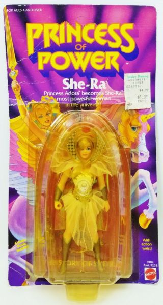 She - Ra Princess Of Power 5 1/2 " Action Figure 1984 Mattel 9238 Nrfp