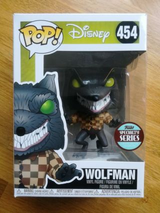 Wolfman Disney The Nightmare Before Christmas Funko Pop 454 Specialty Series