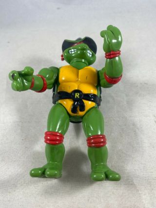 BROKEN Hat Undercover Raphael Figure Teenage Mutant Ninja Turtles 1994 5