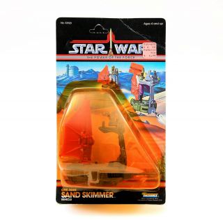 Vintage Kenner Star Wars Potf Power Of The Force Sand Skimmer Moc 1984