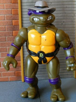 Undercover Donatello Figure Teenage Mutant Ninja Turtles 1994 No Cloth Coat 3