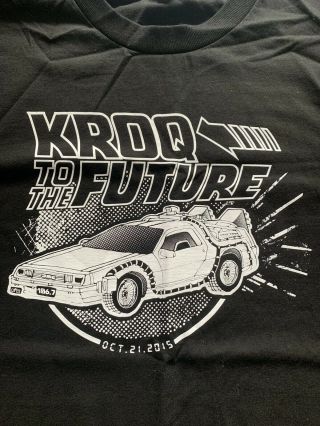 Kroq - To The Future - T - Shirt (size 3xl) - Back To The Future Bttf