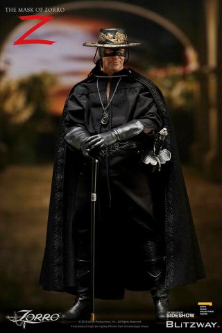 1/6 Scale The Mask Of Zorro: Zorro Figure By Blitzway 903713