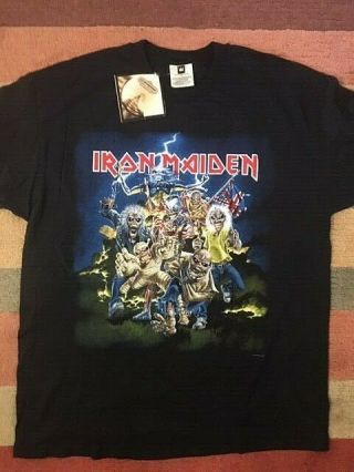 Vintage Iron Maiden 1997 Best Of The Beast T Shirt Xl Never Worn With Tag Mi