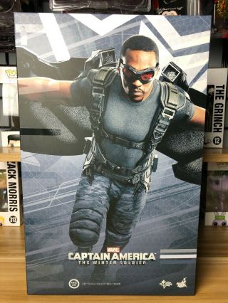 Hot Toys Captain America Winter Soldier Falcon Mms245