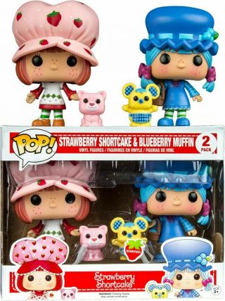 Strawberry Shortcake And Blueberry Muffin Funko Pop Vinyl 2 - Pack Scented