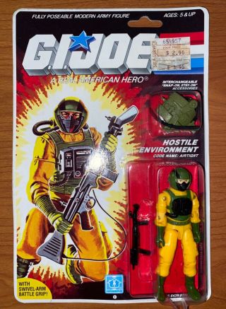 G.  I.  Joe Vintage 1985 Airtight Brand New/moc