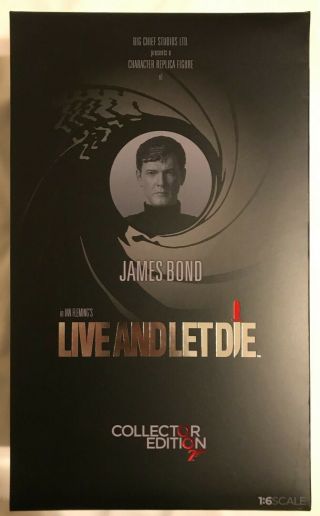 Big Chief Studios Roger Moore James Bond 007 Live And Let Die 12 " Doll 1:6th
