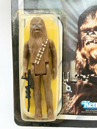 Vintage Kenner Star Wars 65 Back Chewbacca ROTJ MOC Unpunched 2