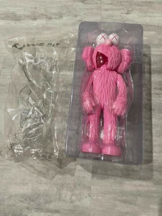 Kaws Bff Open Edition Vinyl Figure Pink Authentic Character Medicom Toy