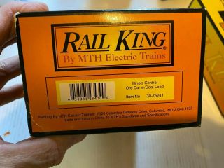Mth Rail King 30 - 75241 Illinois Central Ore Car