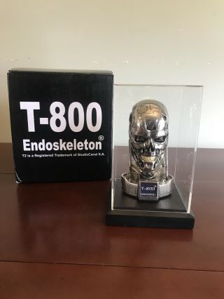 Hcg Terminator Arnold Schwarzenegger " T - 800 " 1:2 Scale Endoskull Statue Figure