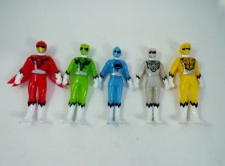 Bandai Japan Sentai Zyuohger 4.  5 " Ranger Set Of 5 Vinyl Figure Power Rangers 3