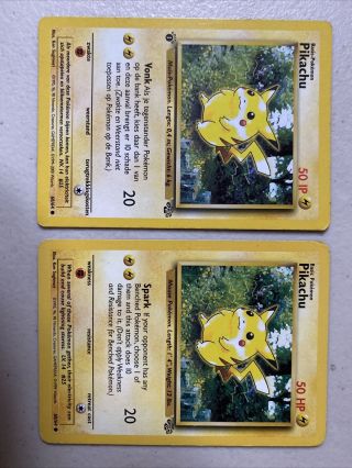 Pokemon Card Pikachu 60/64 1st Edition Dutch,  Pikachu 60/64 Jungle Set