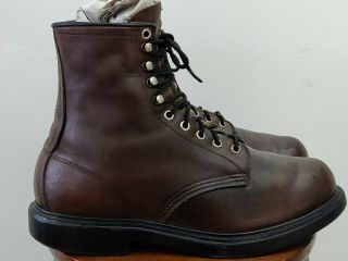 Red Wings Danner Brown Leather Boots Size 11.  5 Us