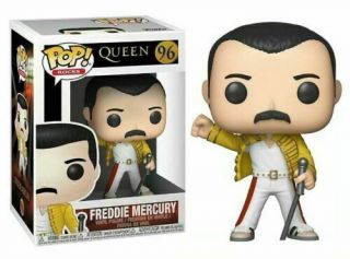 Freddie Mercury Queen 96 Funko Pop Greatest Hits Music Figure