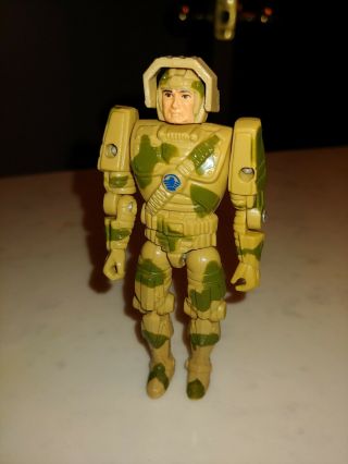 Vtg Figure 1986 Toy Figure Captain Power Lt Tank Ellis Complete Mattel