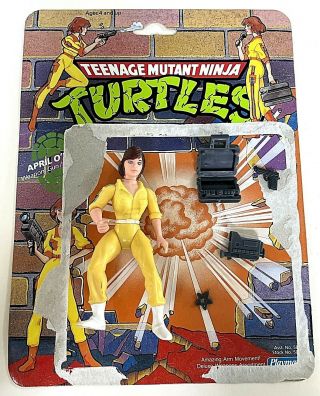 Vintage Tmnt Teenage Mutant Ninja Turtles April O’neil Near Complete Playmates